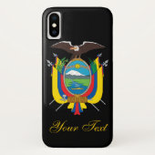 Ecuador-Flagge Case-Mate iPhone Hülle (Rückseite)
