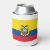 Ecuador-Flagge Dosenkühler (Kanne Vorderseite)