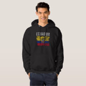 Ecuador-Flagge: Ecuadorianische Flagge Hoodie (Vorne ganz)