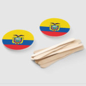 Ecuador-Flagge Fächer (Non-assembled)