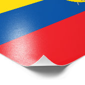 Ecuador-Flagge Fotodruck (Ecke)