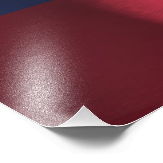 Ecuador-Flagge Fotodruck (Ecke)