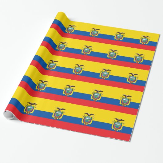 Ecuador-Flagge Geschenkpapier (Ungerollt)