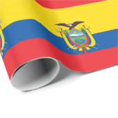 Ecuador-Flagge Geschenkpapier (Rolleneckpunkt)
