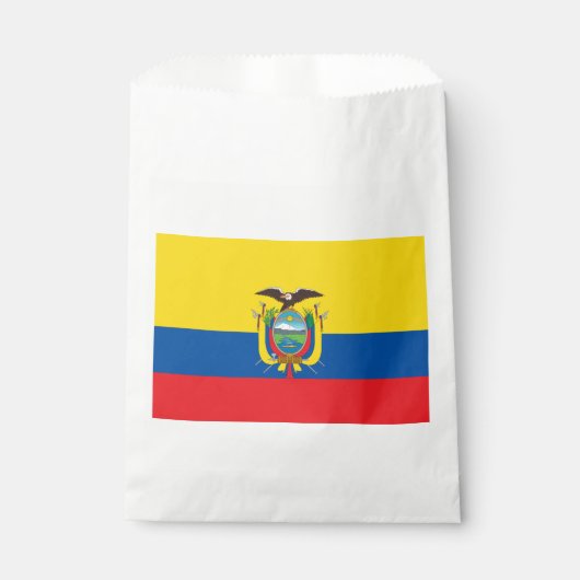 Ecuador-Flagge Geschenktütchen (Vorderseite)
