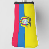 Ecuador-Flagge Golf Headcover (Rotieren 90)