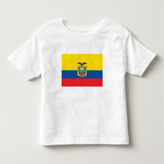 Ecuador-Flagge Kleinkind T-shirt (Vorderseite)