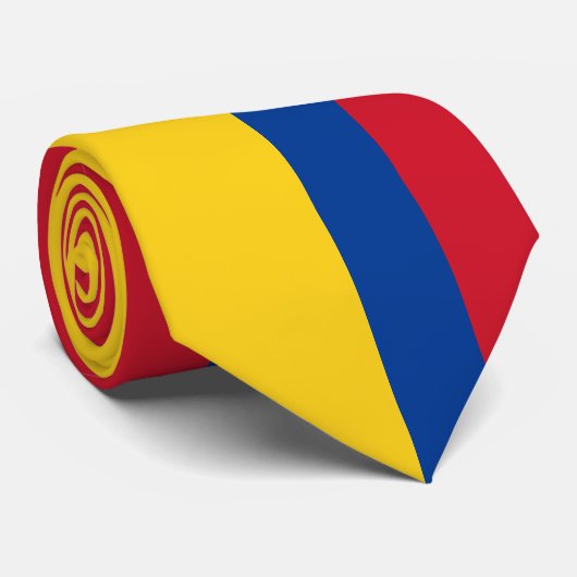 Ecuador-Flagge Krawatte (Gerollt)