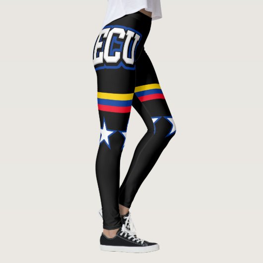 Ecuador-Flagge Leggings (Rechts)