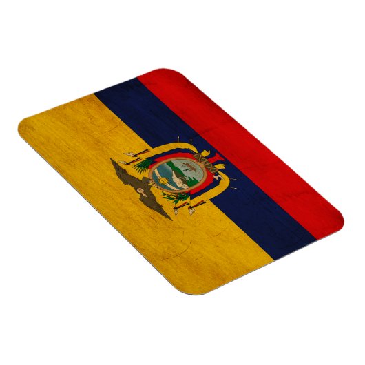 Ecuador-Flagge Magnet (Rechte Seite)