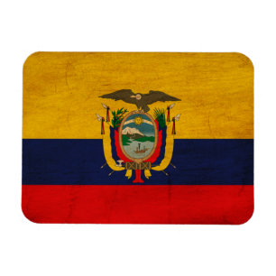 Ecuador-Flagge Magnet