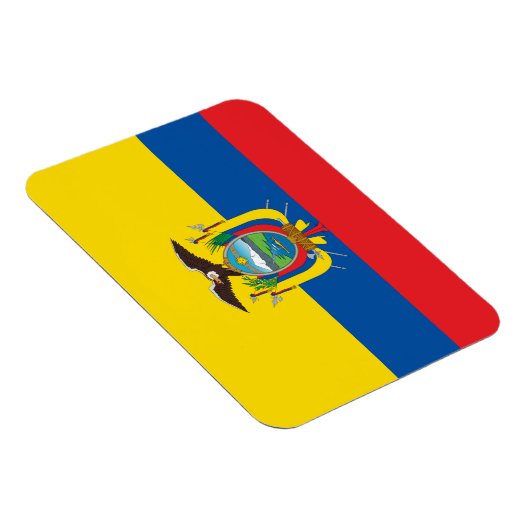 Ecuador-Flagge Magnet (Rechte Seite)