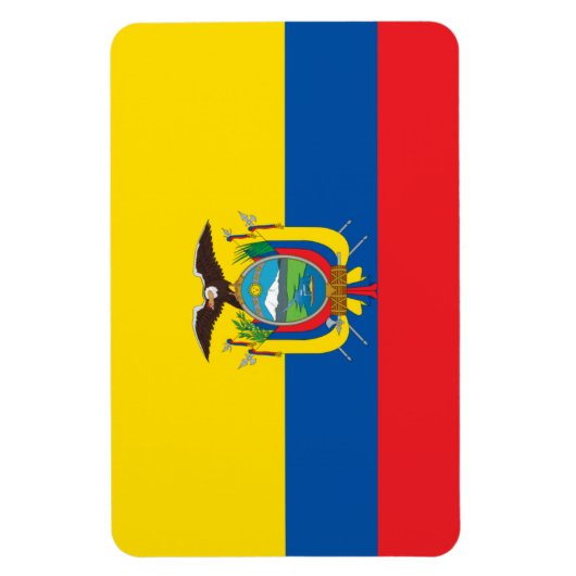 Ecuador-Flagge Magnet (Vertikal)