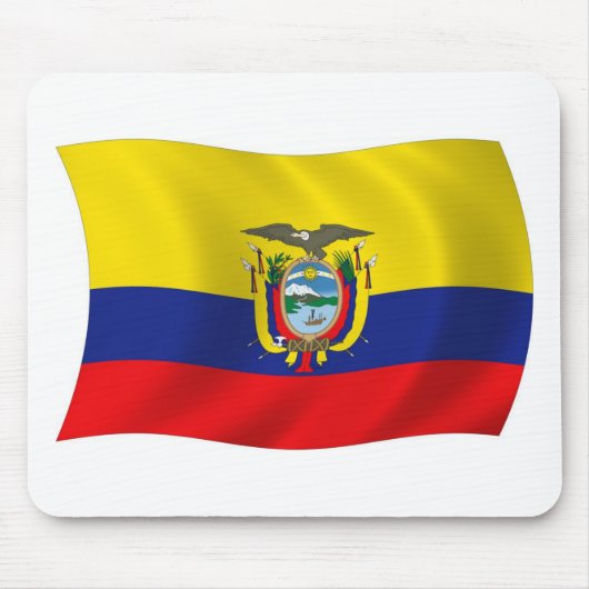 Ecuador-Flagge-Mauspad Mousepad (Vorne)