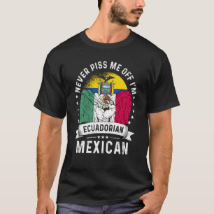 Ecuador Flagge Mexiko Erwachsener Spaß Bürgerstolz T-Shirt