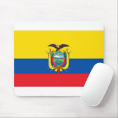 Ecuador-Flagge Mousepad (Mit Mouse)