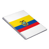 Ecuador-Flagge Notizblock (Rechte Seite)
