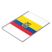 Ecuador-Flagge Notizblock (Linke Seite)