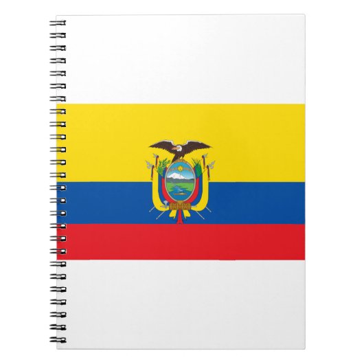 Ecuador-Flagge Notizblock (Vorderseite)