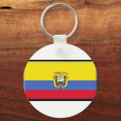 Ecuador-Flagge Schlüsselanhänger (Vorderseite)