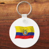 Ecuador-Flagge Schlüsselanhänger (Vorderseite)