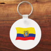 Ecuador-Flagge Schlüsselanhänger (Vorderseite)