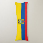 Ecuador-Flagge Seitenschläferkissen (Vorderseite Vertikal)