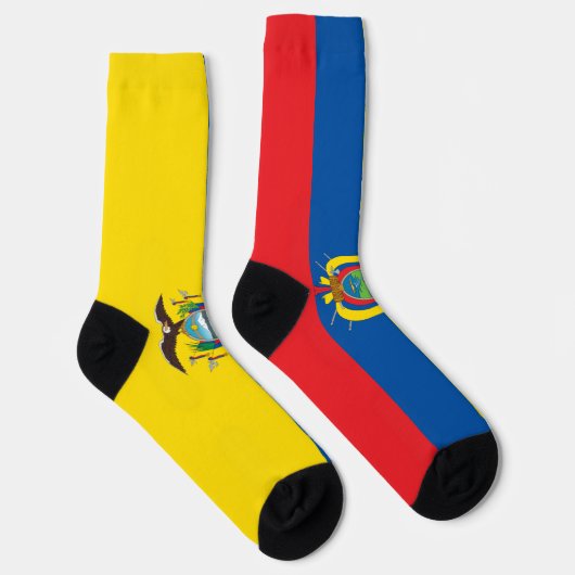 Ecuador-Flagge Socken (Rechts)