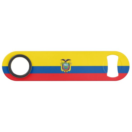 Ecuador-Flagge Speed Flaschenöffner (Vorderseite (Horizontal))
