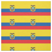 Ecuador-Flagge Stoff (Muster)