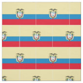 Ecuador-Flagge Stoff (Muster)