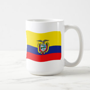 Ecuador Flagge Tasse