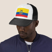 Ecuador-Flagge Truckerkappe (Beispiel)