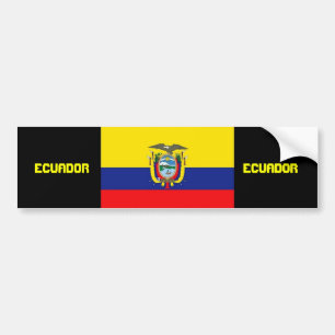Ecuador-Flaggen-Autoaufkleber Autoaufkleber