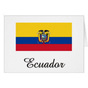 Ecuador-Flaggen-Entwurf