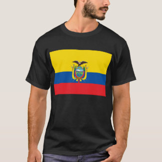Ecuador-Flaggen-T-Shirt Bandera de Ecuador Camiset T-Shirt