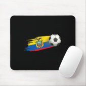Ecuador-Flaggen-Trikot - Fußball Ll Fußll Mousepad (Mit Mouse)