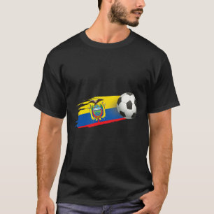 Ecuador-Flaggen-Trikot - Fußball Ll Fußll T-Shirt