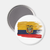 Ecuador Flaggenmagnete Magnet (Vorderseite/Rückseite)
