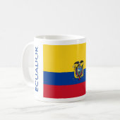 ECUADOR FOOTBALL KAFFEETASSE (Vorderseite Links)