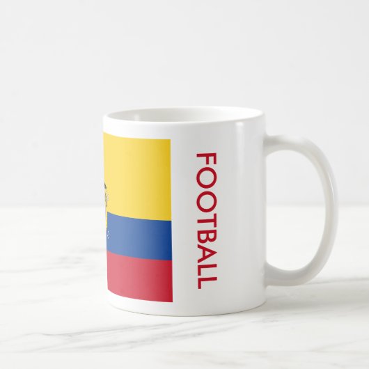 ECUADOR FOOTBALL KAFFEETASSE (Rechts)