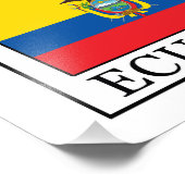 Ecuador Fotodruck (Ecke)