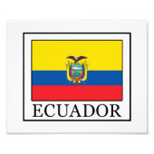 Ecuador Fotodruck (Vorne)