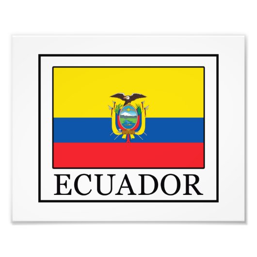 Ecuador Fotodruck (Vorne)