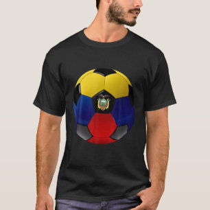 Ecuador Fußball Flag Jungs Kinder Mädchen T-Shirt