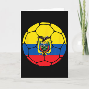 Ecuador Fußball Ll Flaggen Trikot Ecuadorianischer Karte