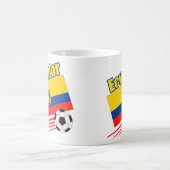 Ecuador-Fußball-Team Kaffeetasse (Mittel)