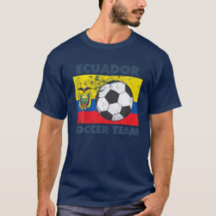 Ecuador Fußballmannschaft Flag 2022 Unterstützer E T-Shirt