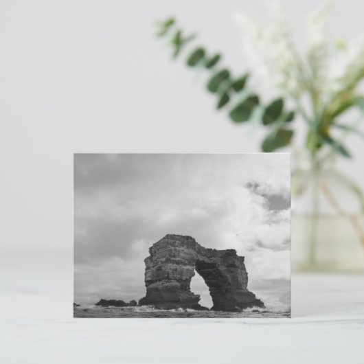 Ecuador, Galapagos-Inseln, Darwin Island, Waves Postkarte (Stehend Vorderseite)