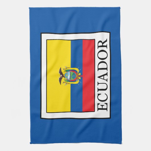 Ecuador Geschirrtuch (Vertikal)